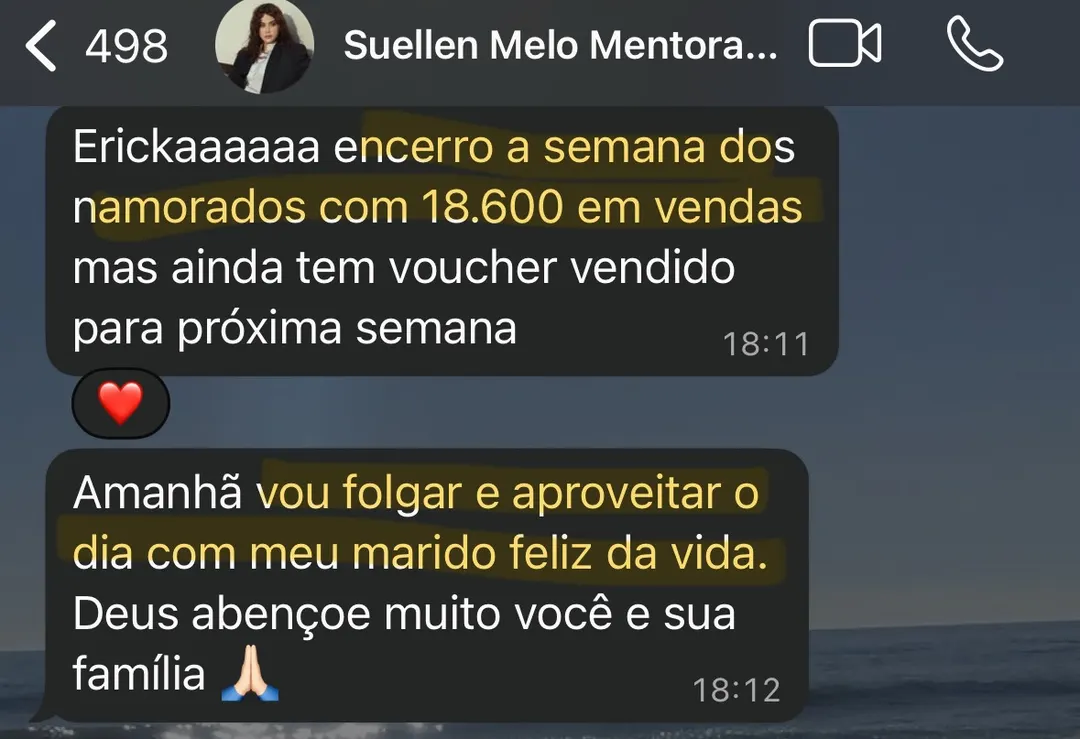 Vou folgar e aproveitar o dia com meu marido.