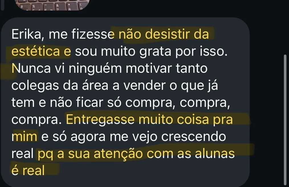 Vender o que já tem, e não ficar só compra, compra, compra